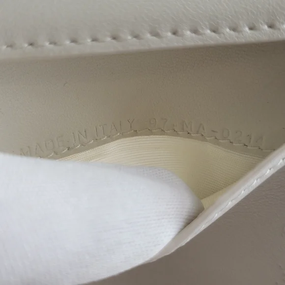 CHRISTIAN DIOR Cannage Lotus Leather Trifold Wallet - Picture 4 of 11